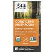 Фото товару Gaia Herbs, Cordyceps Mushroom, Гриби, 40 капсул