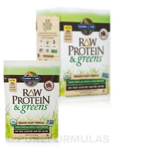 Фото товару Raw Protein and Greens Chocolate Tray 10 Packets /