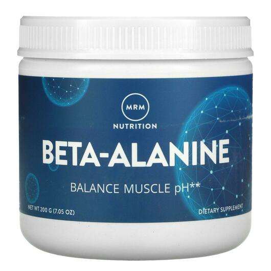 Основное фото товара MRM Nutrition, Бета-Аланин, Beta-Alanine, 200 г