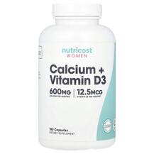Women Calcium + Vitamin D3 Кальций Nutricost