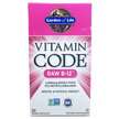 Фото товара Garden of Life, Витамин B, Vitamin Code RAW B-12, 30 капсул