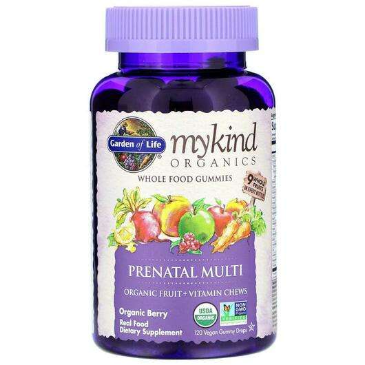 Основне фото товара Garden of Life, Prenatal Multi Berry, Мультивітаміни для вагіт...
