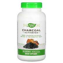 Nature's Way, Charcoal Activated 280 mg 360, Активоване вугілл...