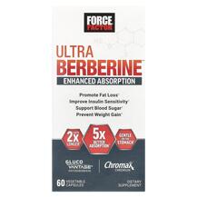 Берберин Ultra Berberine Force Factor 60 капсул