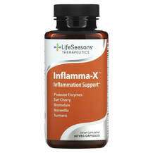LifeSeasons, Inflamma-X Inflammation Support, 60 Vegetarian Ca...