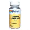 Lithium Aspartate 5 mg, Літій Аспарат 5 мл, 100 капсул