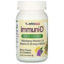 YumV's, Elderberry Vitamin C & Vitamin D Triple Defense Be...