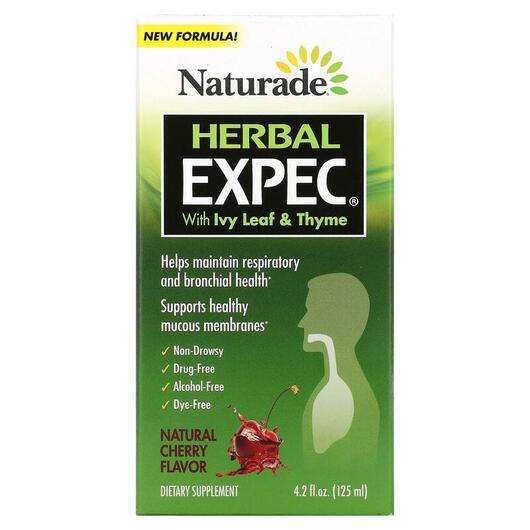 Herbal EXPEC Herbal Expectorant Natural Cherry Fla, Herbal EXPEC Herbal Expectorant Natural Cherry Flavor 4, 125 мл