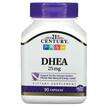 Фото товару 21st Century, DHEA 25 mg, Дегідроепіандростерон, 90 капсул