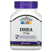 21st Century, Дегидроэпиандростерон, DHEA 25 mg, 90 капсул