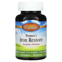 Залізо Women's Iron Restore Carlson 180 капсул