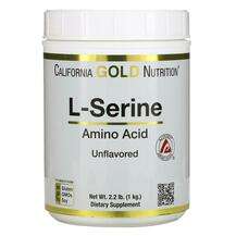 California Gold Nutrition, L-Serine AjiPure Unflavored Powder,...
