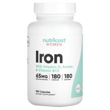 Women Iron With Vitamin C Folate & Vitamin B12 65 mg