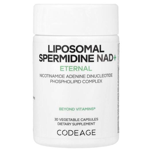 Основное фото товара CodeAge, Никотинамид НАД+, Liposomal Spermidine NAD+, 30 капсул