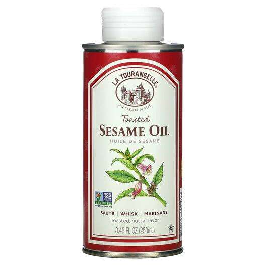 Основне фото товара La Tourangelle, Toasted Sesame Oil, Кунжутна олія, 250 мл