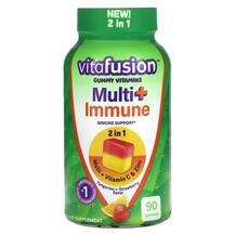 Multi+ Immune Gummy Vitamins Tangerine & Strawberry, Мульт...