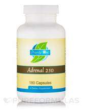 Priority One, Adrenal 250 mg, Підтримка наднирників, 180 капсул