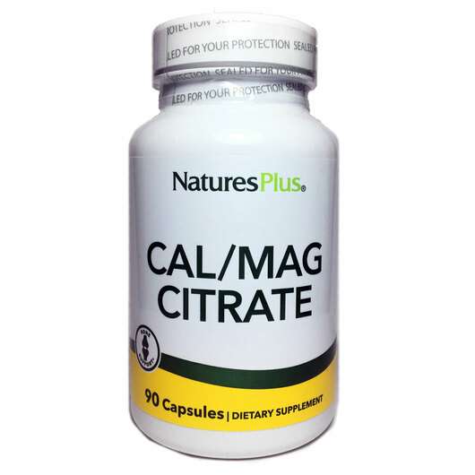 Calcium Magnesium Citrate, 90 Veggie Caps