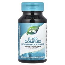 B-100 Complex with B2 Coenzyme B-комплекс Nature's