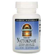 Source Naturals, Nattokinase NSK-SD 36 mg, 90 Softgels