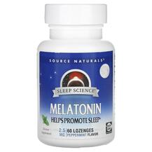 Sleep Science Melatonin Peppermint 2.5 mg Мелатонин