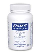 Pure Encapsulations, Calcium-D-Glucarate, 120 Capsules
