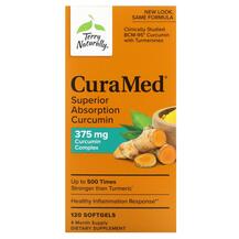 Куркумін CuraMed 375 mg Terry Naturally 120 капсул