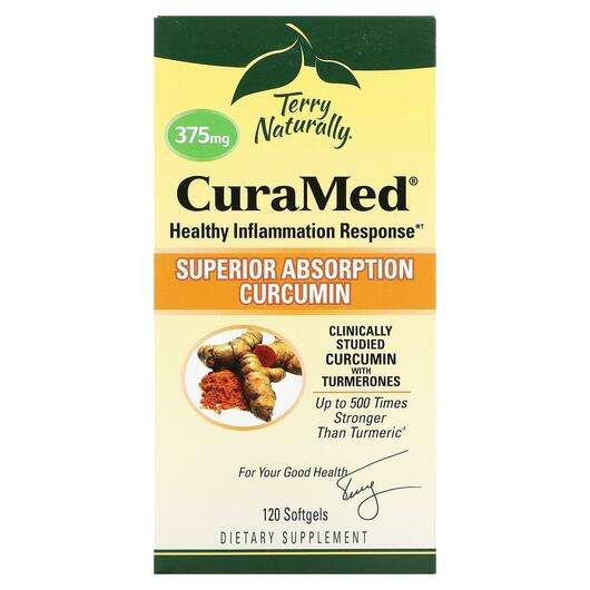 СуреиМед 375 мг, CuraMed 375 mg, 120 капсул