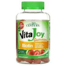 21st Century, VitaJoy Biotin Gummies, Біотин, 120 цукерок