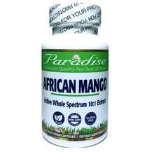 Paradise Herbs, African Mango, Африканське Манго, 60 капсул