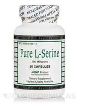Montiff, L-Серин, Pure L-Serine 500 mg, 50 капсул