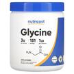 Фото товара Nutricost, L-Глицин, Glycine Unflavored, 454 г