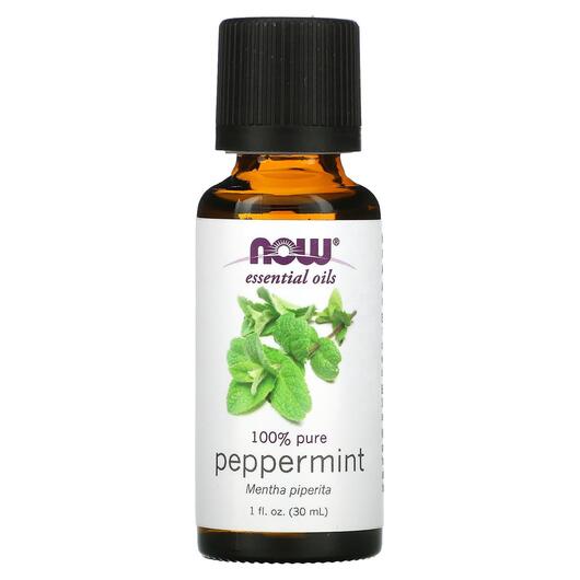 Основне фото товара NOW Foods, Pure Essential Oil Peppermint, Ефірна олія, 30 мл