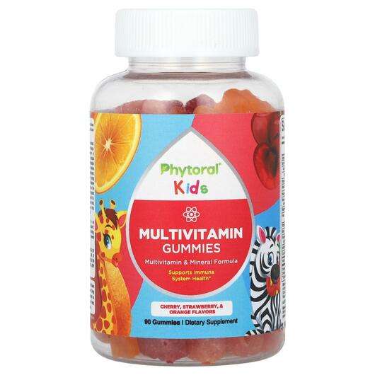 Основне фото товара Kids Multivitamin Gummies Cherry Strawberry & Orange, Муль...