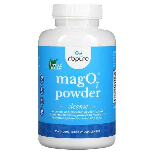 Основное фото товара NB Pure, Поддержка метаболизма жиров, MagO7 Powder Cleanse, 150 г