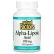 Natural Factors, Alpha-Lipoic Acid 100 mg, 120 Capsules