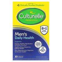 Culturelle, Probiotics Men's Daily Health 10 Billion CFUs, 30 ...