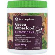 Amazing Grass, Green Superfood Antioxidant Sweet Berry, Суперф...