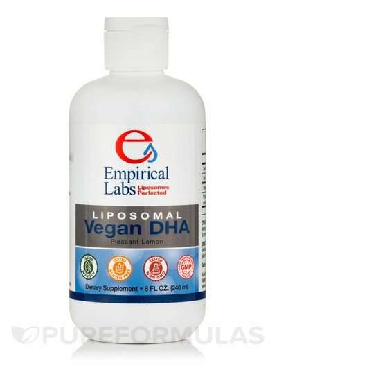 Основное фото товара Empirical Labs, ДГК, Liposomal Vegan DHA, 240 мл