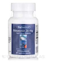 Allergy Research Group, Melatonin 20 mg, Мелатонін, 60 капсул