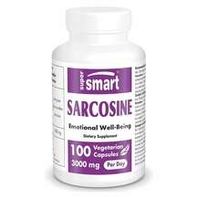 Supersmart, Sarcosine 3000 mg, 100 Vegetarian Capsules