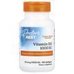 Doctor's Best, Vitamin D3 25 mcg 1000 IU, Вітамін D, 180 ...