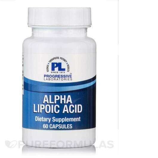 Основное фото товара Progressive Labs, Альфа-липоевая кислота, Alpha Lipoic Acid, 6...