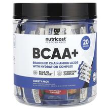 Performance BCAA + Variety Pack БЦАА Nutricost 20 шт