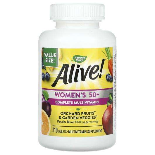 Основное фото товара Мультивитамины для женщин 50+, Alive! Women's 50+ Complete Mul...