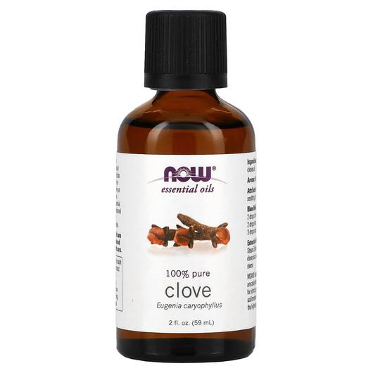 Основне фото товара NOW Foods, Pure Essential Oil Clov, Ефірна олія, 59 мл