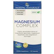 Nordic Naturals, Magnesium Complex 90, Магній, 90 капсул