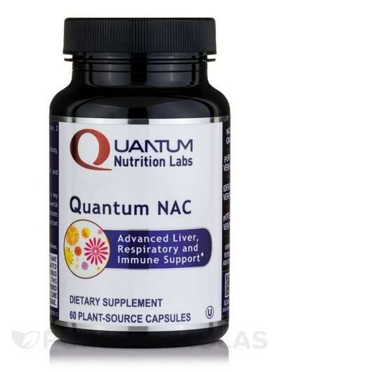 Основне фото товара Quantum Nutrition Labs, Quantum NAC, NAC N-Ацетил-L-Цистеїн, 6...