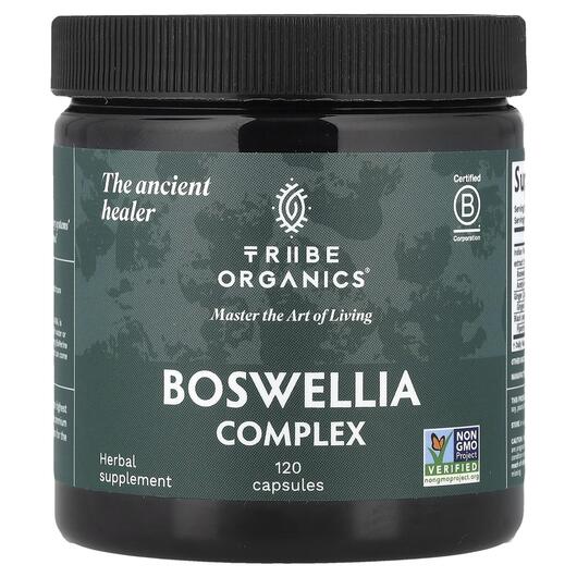 Основне фото товара Tribe Organics, Boswellia Complex, Босвелія, 120 капсул