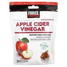 Force Factor, Apple Cider Vinegar Caramel Apple, 30 Soft Chews